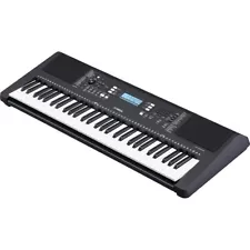 Yamaha PSRE373 61-Key Touch Sensitive Portable Keyboard with PA130 Power Adapter