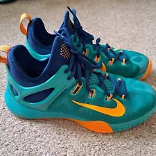 Nike Zoom HyperRev 2015 Teal and Orange Athletic Shoes Men's Size 7.5