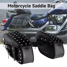 Motorcycle Side Saddlebags Saddle Bags For Harley Heritage Softail Classic FLSTC