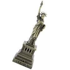 Statue of Liberty Metal Office Figurine for Souvenirs Sculpture America