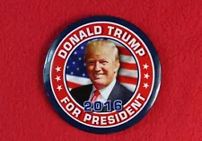 Donald Trump for President Pin 2016 Large 3" 2024