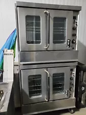 Montague Bakery Depth commercial natural gas Double convection oven