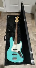 Fender Player Jazz Bass MIM Sea Foam Green With Case