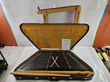 Dusty Strings Apprentice Model Hammered Dulcimer w/ Case & Wooden Stand 1988 Vtg