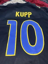 NFL LA Rams Cooper Kupp Super Bowl LVI Jersey Nike On Field Authentic Xl Black