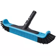 tPool Brush Head for Cleaning Pool Walls Swimming Pool Scrub Brushes Nylon Blue