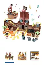 Brand NEW unopened JoyStone Pirate Ship Playset Includes Tons Of Accessories