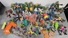 Vintage Teenage Mutant Ninja Turtles Lot of 20+ Figures & Accessories!!!