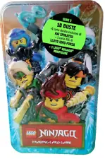 Lego Ninjago Trading Card Game Series 2 - Tin 10 Packs with 1 Ninjago Minifigure