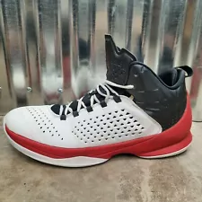 2014 Nike Air Jordan Melo M11 White/Black/Gym Red (716227-101) Men's Size 12.5