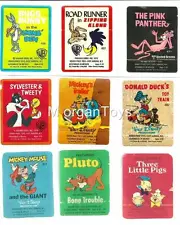 Vintage FISHER-PRICE MOVIE VIEWER CARTRIDGE REPLACEMENT LITHOS STICKERS DECALS