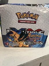 Pokemon TCG 2016 XY Evolutions Booster Box. 35 Packs My Son Say They Fake. IDK