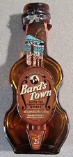 Vintage Bard's Town Kentucky Miniature Bourbon Whiskey Bottle Free Shipping