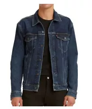 LEVI'S MEN'S TRUCKER JACKET, MIDWASH BLUE *CHOOSE SIZE