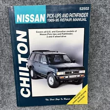 Nissan Pick-up Truck Pathfinder 1989-1995 Tune-up Service Repair Manual Wiring