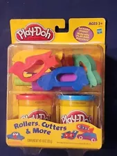 Play-Doh Rollers, Cutters And More Set For Kids With 2 Non-Toxic Color