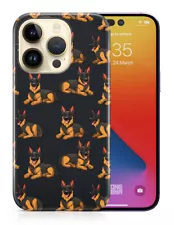 CASE COVER FOR APPLE IPHONE|CUTE GERMAN SHEPHERD PUPPY DOG CANINE PATTERN #A1