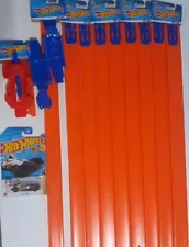 Hot Wheels Launcher, Loop, 8 Pieces 24" Straight Tracks and 1 Best for Track Car