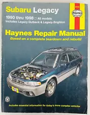 1990-1998 Subaru Legacy Outback Brighton Haynes Repair Manual Book 89100