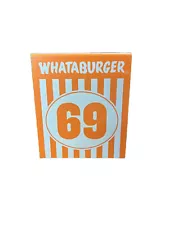 Whataburger Table Tent Order Number 69