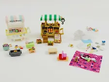 CALICO CRITTERS Accessories Candy Cart Fruit Wagon Baby Playset ~ 90+ Pieces