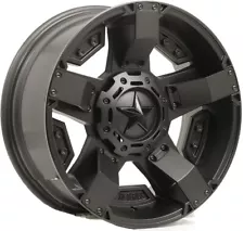 20 XD811 ROCKSTAR II 2 WHEELS RIMS SATIN BLACK XD81129035712N 20X9 -12mm