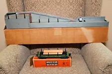 LIONEL 364 LUMBER LOADER, w/CAR 3461 - TESTED