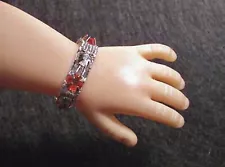 Replica Rhinestone Bracelet for Vintage Madame Alexander Cissy Doll