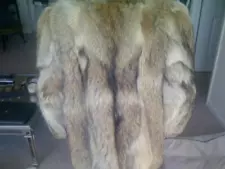 Coyote Fur Coat / Jacket For Sale