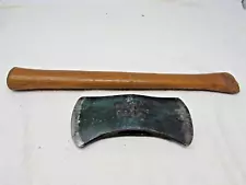 Norlund Small Double Bit Axe Head 1 lb. 5 oz Weight Original Paint