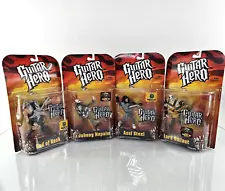 Guitar Hero Figures FULL SET of 4 Steel Napalm Ümlaut God Of Rock McFarlane NEW