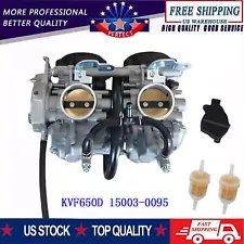 ♥Carburetor for Kawasaki Prairie 650 KVF650 Brute Force 650 KVF650D 15003-0095♥ (For: Kawasaki Prairie 650)