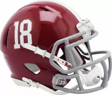 * SALE * ALABAMA CRIMSON TIDE SPEED MINI NCAA FOOTBALL HELMET - SHIPS FAST!