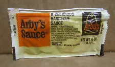 VINTAGE 1980's ARBY'S SAUCE PACKET UNOPENED