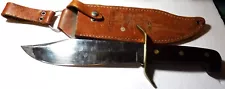 Vtg. WESTERN USA W-49 BOWIE KNIFE 1978-1986 Original 1-Owner Needs A Buff Job!!