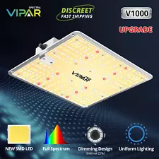 New ListingVIPARSPECTRA V1000 LED Grow Light Full Spectrum for Indoor Plants Veg Bloom IR