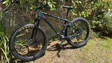 BOREALIS CRESTONE CARBON FIBER FAT BIKE 2020 MATTE BLACK