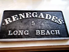 Car Club Plaque Renegades Long Beach 5 eBay Motors 1957 Corvette 1932 Ford SCTA