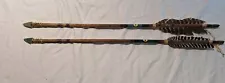 Two Handmade Decorative Arrows Native American