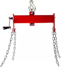 Heavy Duty Steel 2Ton 4000lbs Engine Hoist Cherry Picker Shop Crane Load Leveler