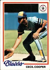 CECIL COOPER 1978 Topps #154 BUY ANY 2 ITEMS FOR 50% OFF B213R4S4P60