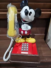 Vintage Western Electric Mickey Mouse Phone Touchtone Disney Retro Telephone NEW