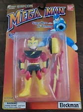 1995 Eleckman Bandai Capcom Mega Man Action Figure New Sealed Mega Rare MOC