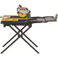 Dewalt Tile Saw With Stand 10In High Capacity