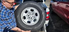 used rims and tires set of 4 hankook size 265/70R16