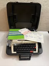 Vintage 1978 Brother Accord 12 Portable Typewriter w/ Manual & Case NEW NO BOX