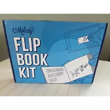 Molcey Flip Book Kit with Light Pad & Binding Materials