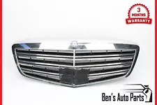 2010-2013 MERCEDES W221 S500 S550 S63 AMG HOOD RADIATOR GRILL GRILLE OEM (For: 2013 S500)