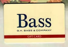 G.H. BASS & COMPANY Collectible ( 2009 ) Gift Card ( $0 )