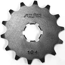 Sunstar Sprocket Front 14T 420 Steel for Yamaha Chappy/Campus 60/YJ1/Champ/U7E (For: More than one vehicle)